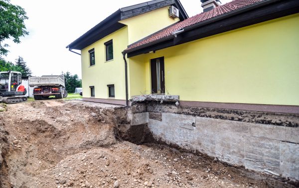 Concrete Settlement Repair in Durham